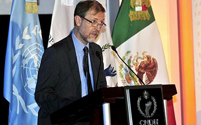 Jan Jarab, Representante en México de la Oficina del Alto Comisionado de las Naciones Unidas para los Derechos Humanos