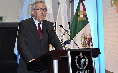 Jorge Miranda, Secretario Técnico de la FIO y Proveedor Adjunto de Portugal